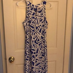 Geometric shapes dress